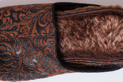 Navy Blue Fur